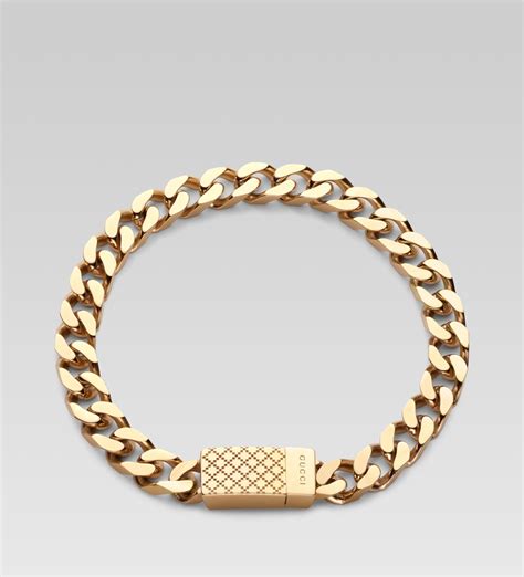 gold gucci bracelet|gucci bracelets for men gold.